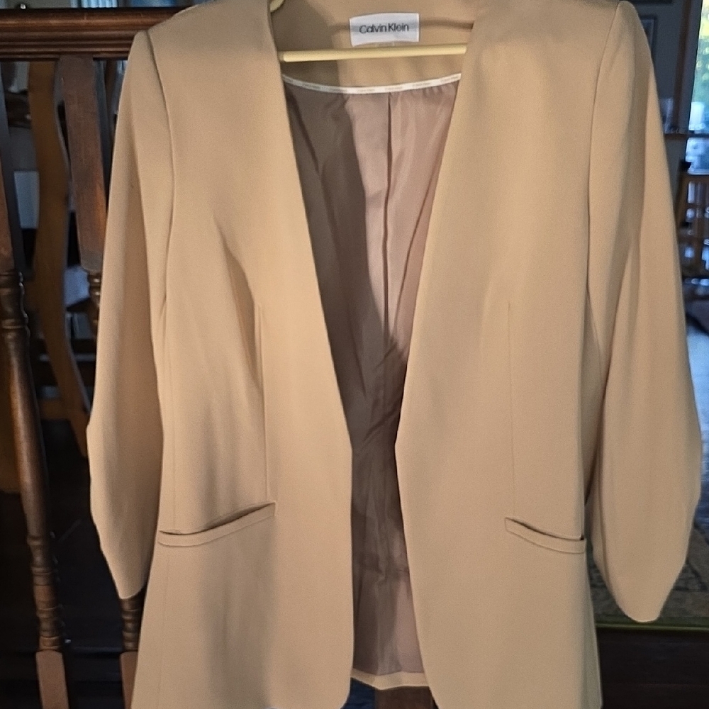 Calvin Klein Beige Blazer
